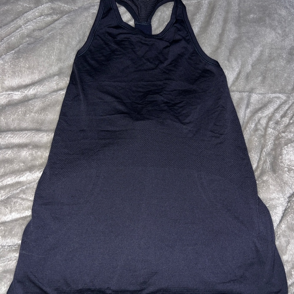lululemon athletica Navy Blue Swiftly Tech Tank Top